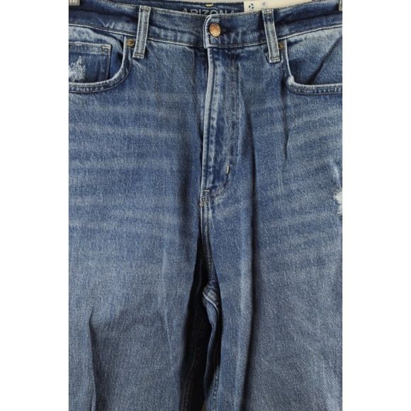 Arizona Jean Co Blue Women's Denim 90's Curvy Straight Jeans High Rise 15 001 - Picture 4 of 4